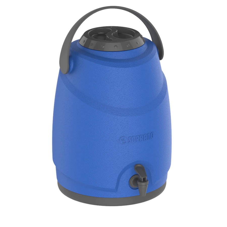 Botijão Térmico Soprano Aspen 12 Litros Azul 03