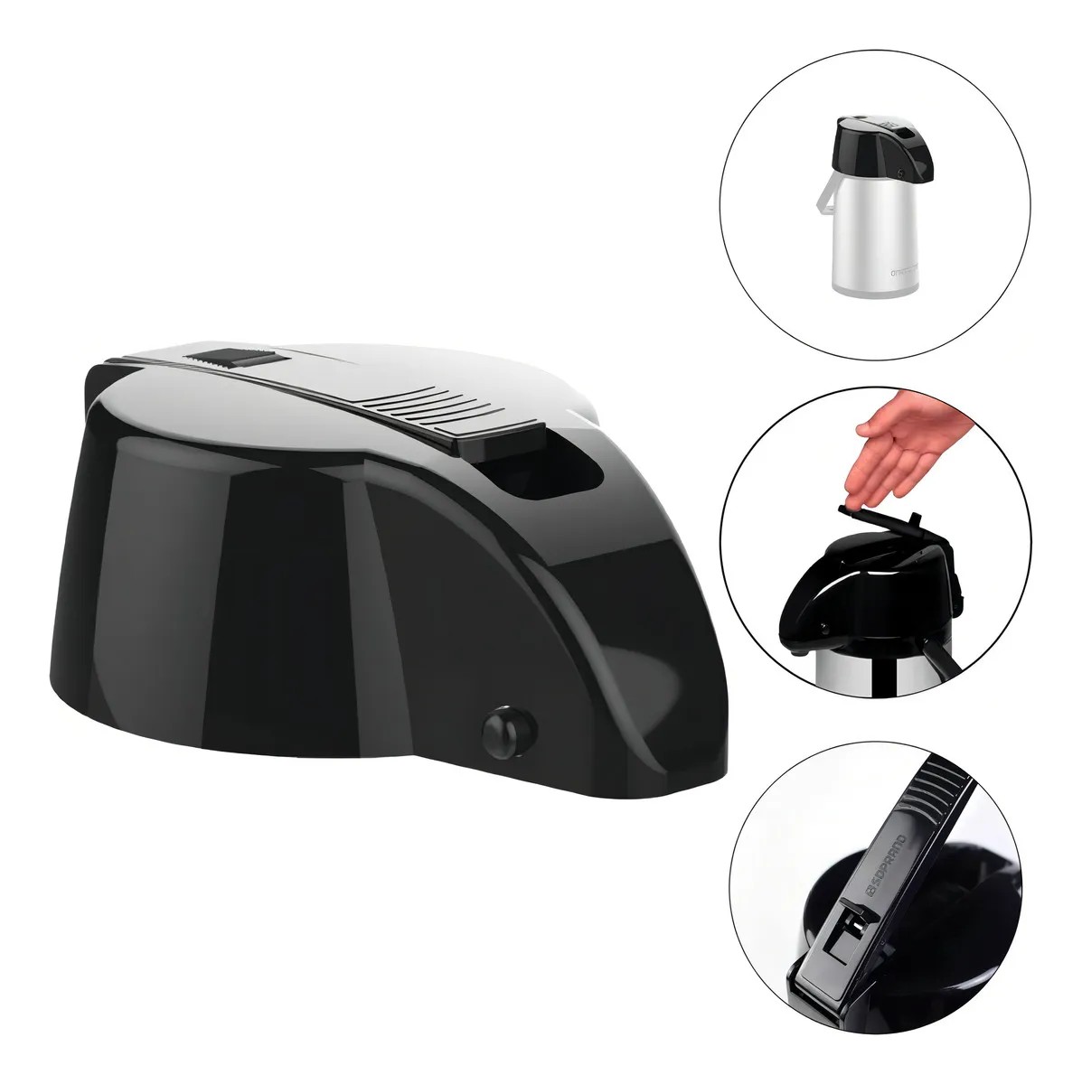 Cabeçote de Sucção Soprano para Garrafa Exclusiva Inox 03